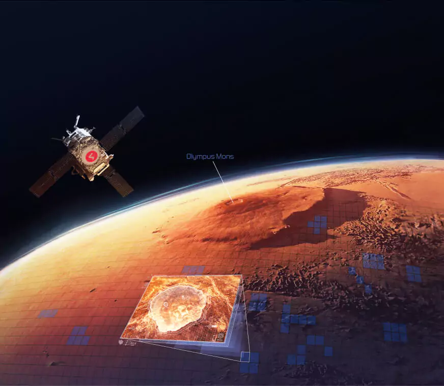 Mars land image